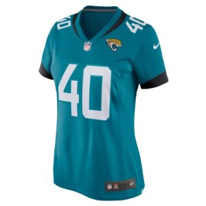 Erick Hallett Jacksonville Jaguars Nike Women's  Game Jersey -  Teal photo 2 Jersey4u