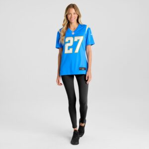 Essang Bassey Los Angeles Chargers Nike Women's  Game Jersey -  Powder Blue photo 4 Jersey4u