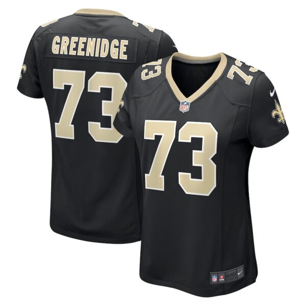 Ethan Greenidge New Orleans Saints Nike Women's Game Jersey - Black photo 1 Jersey4u