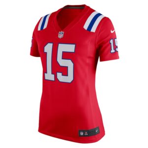 Ezekiel Elliott New England Patriots Nike Women's Alternate Game Player Jersey - Red photo 2 Jersey4u
