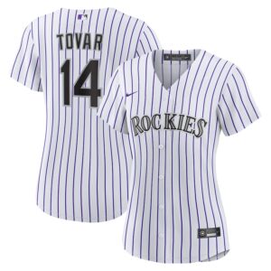Ezequiel Tovar Colorado Rockies Nike Women's Home Jersey4u Jersey - White photo 1 Jersey4u