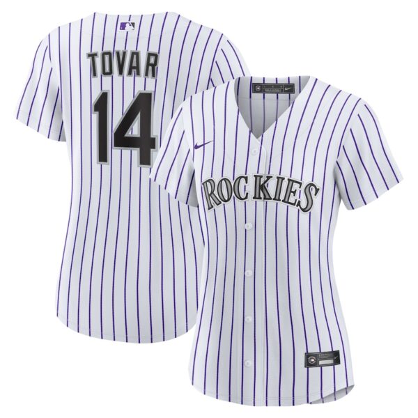 Ezequiel Tovar Colorado Rockies Nike Women's Home Jersey4u Jersey - White photo 1 Jersey4u