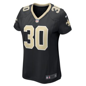 Faion Hicks New Orleans Saints Nike Women's  Game Jersey -  Black photo 2 Jersey4u
