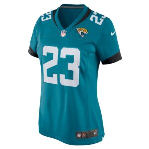 Foyesade Oluokun Jacksonville Jaguars Nike Women's Game Player Jersey - Teal photo 2 Jersey4u