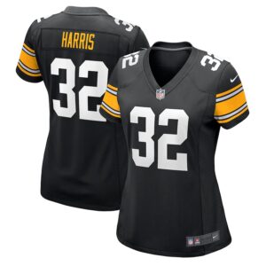 Franco Harris Pittsburgh Steelers Nike Women's Alternate Retired Player Jersey - Black photo 1 Jersey4u