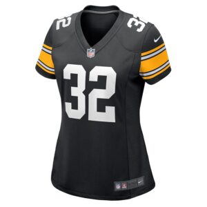 Franco Harris Pittsburgh Steelers Nike Women's Alternate Retired Player Jersey - Black photo 2 Jersey4u