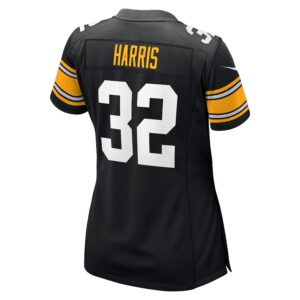 Franco Harris Pittsburgh Steelers Nike Women's Alternate Retired Player Jersey - Black photo 3 Jersey4u