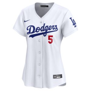 Freddie Freeman Los Angeles Dodgers Nike Women's Home Limited Player Jersey - White photo 2 Jersey4u