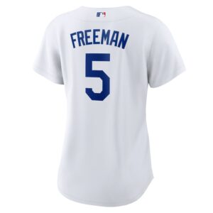 Freddie Freeman Los Angeles Dodgers Nike Women's Jersey4u Player Jersey - White photo 3 Jersey4u