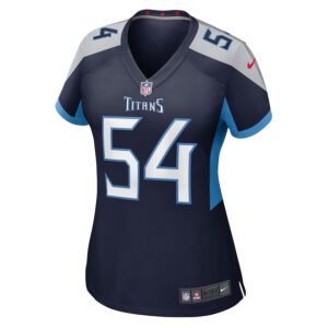 Garret Wallow Tennessee Titans Nike Women's  Game Jersey -  Navy photo 2 Jersey4u