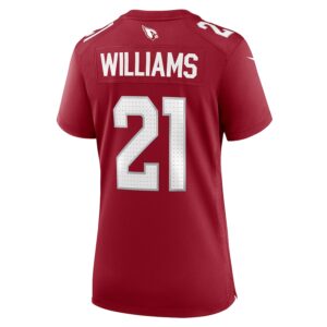 Garrett Williams Arizona Cardinals Nike Women's  Game Jersey -  Cardinal photo 3 Jersey4u