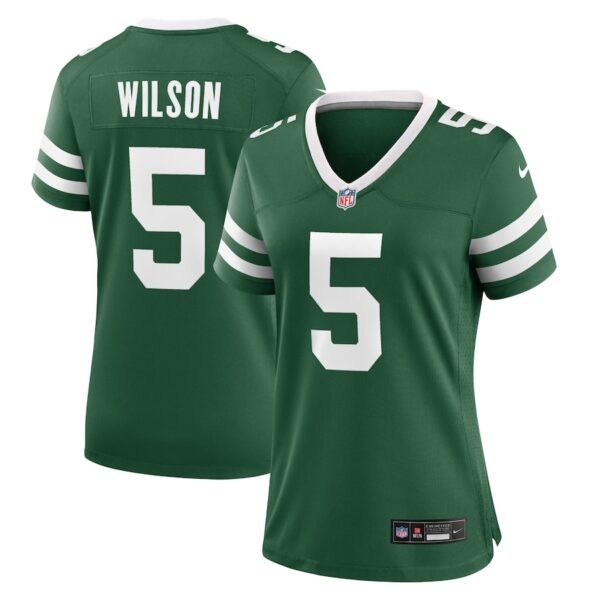 Garrett Wilson New York Jets Nike Women's Game Jersey - Legacy Green photo 1 Jersey4u