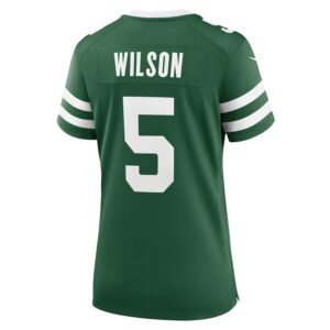 Garrett Wilson New York Jets Nike Women's Game Jersey - Legacy Green photo 3 Jersey4u