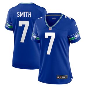Geno Smith Seattle Seahawks Nike Women's Player Jersey - Royal photo 1 Jersey4u
