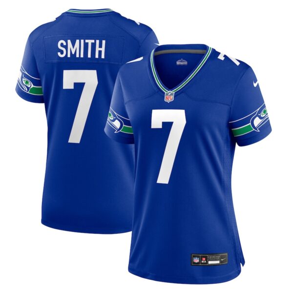 Geno Smith Seattle Seahawks Nike Women's Player Jersey - Royal photo 1 Jersey4u