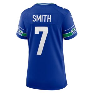 Geno Smith Seattle Seahawks Nike Women's Player Jersey - Royal photo 3 Jersey4u