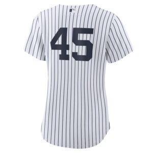 Gerrit Cole New York Yankees Nike Women's Home Jersey4u Player Jersey - White photo 3 Jersey4u