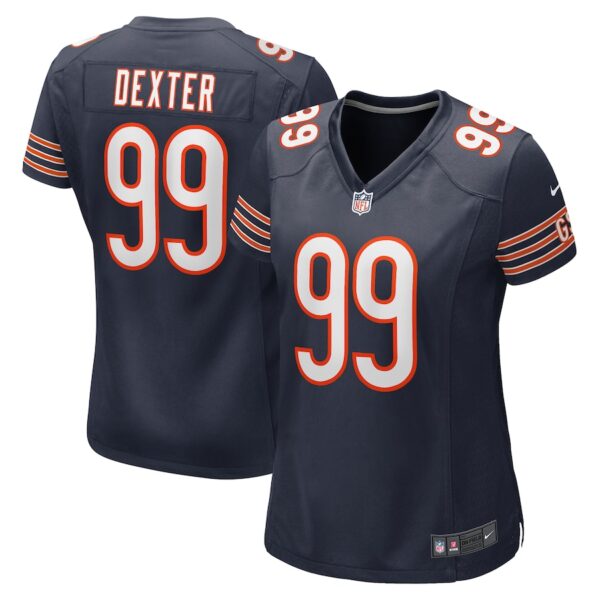 Gervon Dexter Sr Chicago Bears Nike Women's Team Game Jersey -  Navy photo 1 Jersey4u