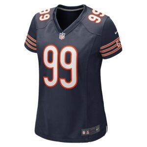 Gervon Dexter Sr Chicago Bears Nike Women's Team Game Jersey -  Navy photo 2 Jersey4u