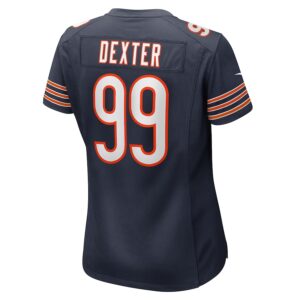Gervon Dexter Sr Chicago Bears Nike Women's Team Game Jersey -  Navy photo 3 Jersey4u