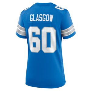 Graham Glasgow Detroit Lions Nike Women's Team Game Jersey -  Blue photo 3 Jersey4u