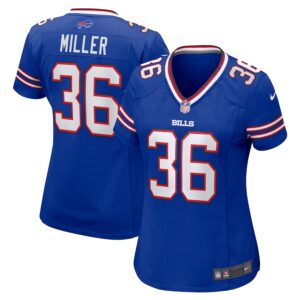 Herb Miller Buffalo Bills Nike Women's  Game Jersey -  Royal photo 1 Jersey4u
