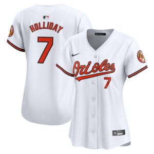 Jackson Holliday Baltimore Orioles Nike Women's Home Limited Player Jersey - White photo 1 Jersey4u