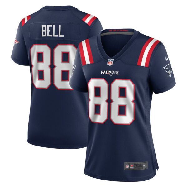 Jaheim Bell New England Patriots Nike Women's  Game Jersey -  Navy photo 1 Jersey4u