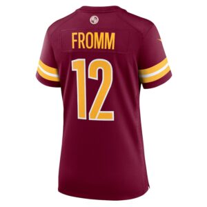 Jake Fromm Washington Commanders Nike Women's Home Game Player Jersey - Burgundy photo 3 Jersey4u
