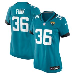 Jake Funk Jacksonville Jaguars Nike Women's Team Game Jersey -  Teal photo 1 Jersey4u