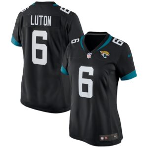 Jake Luton Jacksonville Jaguars Nike Women's Game Jersey - Black photo 1 Jersey4u