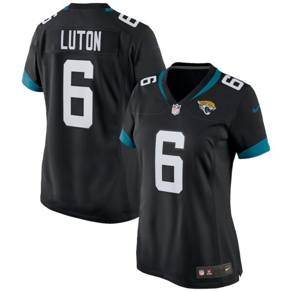 Jake Luton Jacksonville Jaguars Nike Women's Game Jersey - Black photo 1 Jersey4u