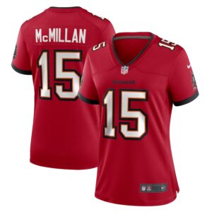 Jalen McMillan Tampa Bay Buccaneers Nike Women's  Game Jersey -  Red photo 1 Jersey4u