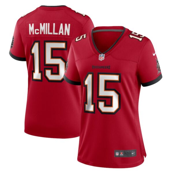 Jalen McMillan Tampa Bay Buccaneers Nike Women's  Game Jersey -  Red photo 1 Jersey4u