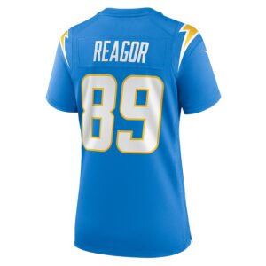 Jalen Reagor Los Angeles Chargers Nike Women's Team Game Jersey -  Powder Blue photo 3 Jersey4u