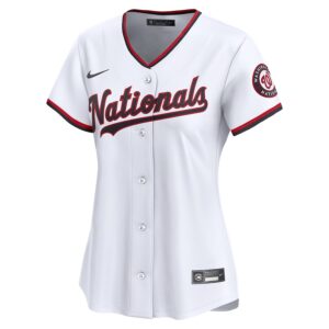 James Wood Washington Nationals Nike Women's Home Limited Player Jersey - White photo 2 Jersey4u