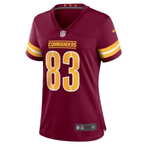 Jamison Crowder Washington Commanders Nike Women's  Game Jersey -  Burgundy photo 2 Jersey4u
