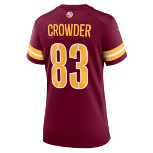 Jamison Crowder Washington Commanders Nike Women's  Game Jersey -  Burgundy photo 3 Jersey4u