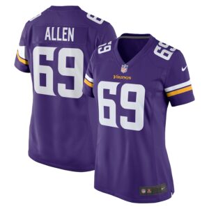 Jared Allen Minnesota Vikings Women's Nike Retired Player Game Jersey - Purple photo 1 Jersey4u