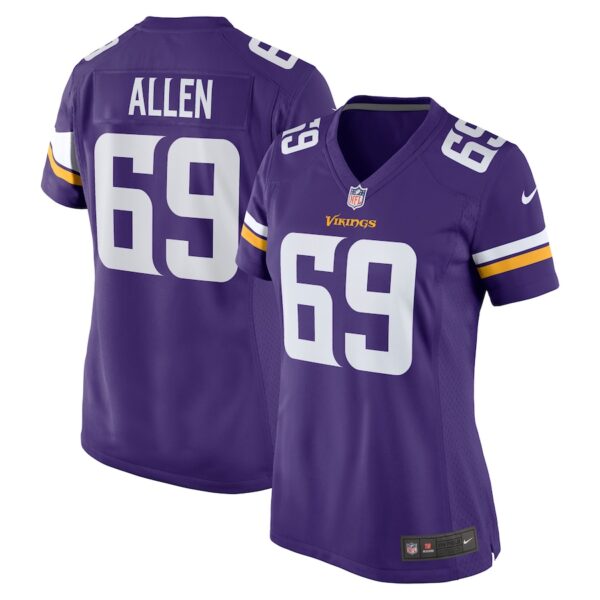 Jared Allen Minnesota Vikings Women's Nike Retired Player Game Jersey - Purple photo 1 Jersey4u