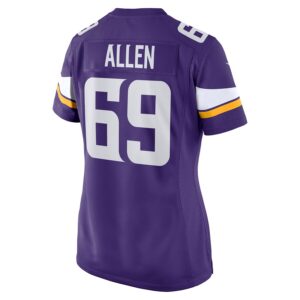 Jared Allen Minnesota Vikings Women's Nike Retired Player Game Jersey - Purple photo 3 Jersey4u