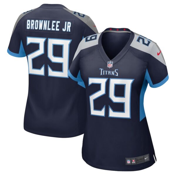 Jarvis Brownlee Jr. Tennessee Titans Nike Women's  Game Jersey -  Navy photo 1 Jersey4u