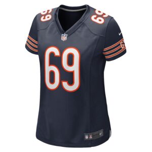 Ja'Tyre Carter Chicago Bears Nike Women's Game Player Jersey - Navy photo 2 Jersey4u