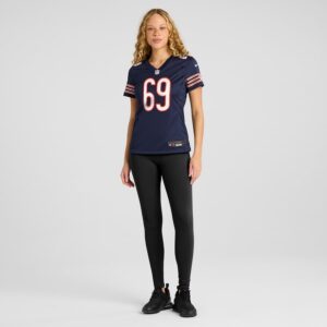 Ja'Tyre Carter Chicago Bears Nike Women's Game Player Jersey - Navy photo 4 Jersey4u