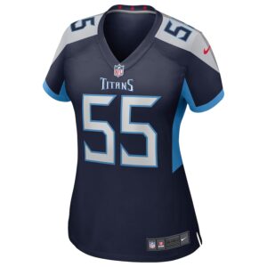 JC Latham Tennessee Titans Nike Women's Team Game Jersey -  Navy photo 2 Jersey4u