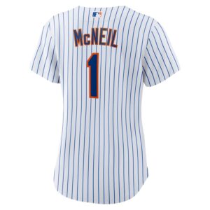 Jeff McNeil New York Mets Nike Women's Home Jersey4u Jersey - White photo 3 Jersey4u