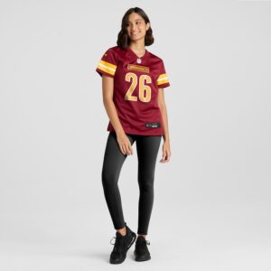Jeremy McNichols Washington Commanders Nike Women's  Game Jersey -  Burgundy photo 4 Jersey4u