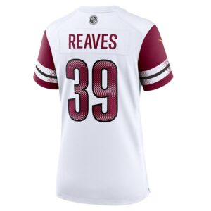 Jeremy Reaves Washington Commanders Nike Women's Game Jersey -  White photo 3 Jersey4u