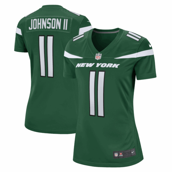 Jermaine Johnson II New York Jets Nike Women's Game Jersey - Gotham Green photo 1 Jersey4u