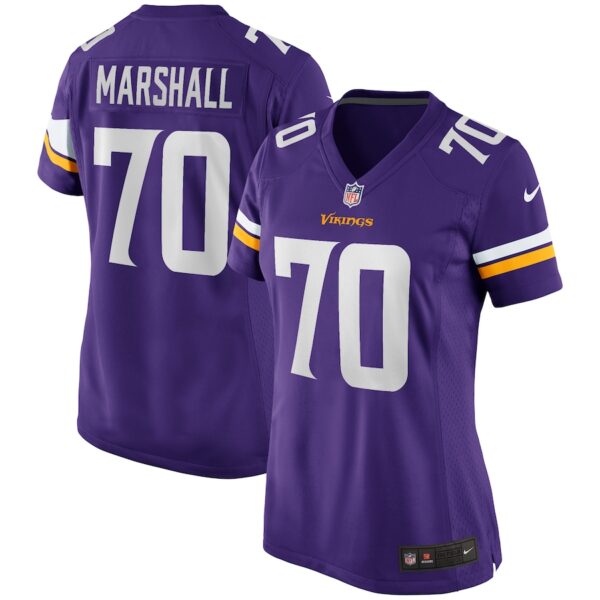 Jim Marshall Minnesota Vikings Nike Women's Game Retired Player Jersey - Purple photo 1 Jersey4u